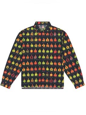 Denim Tears TGBJ Watercolor Jockey Button Up Shirt